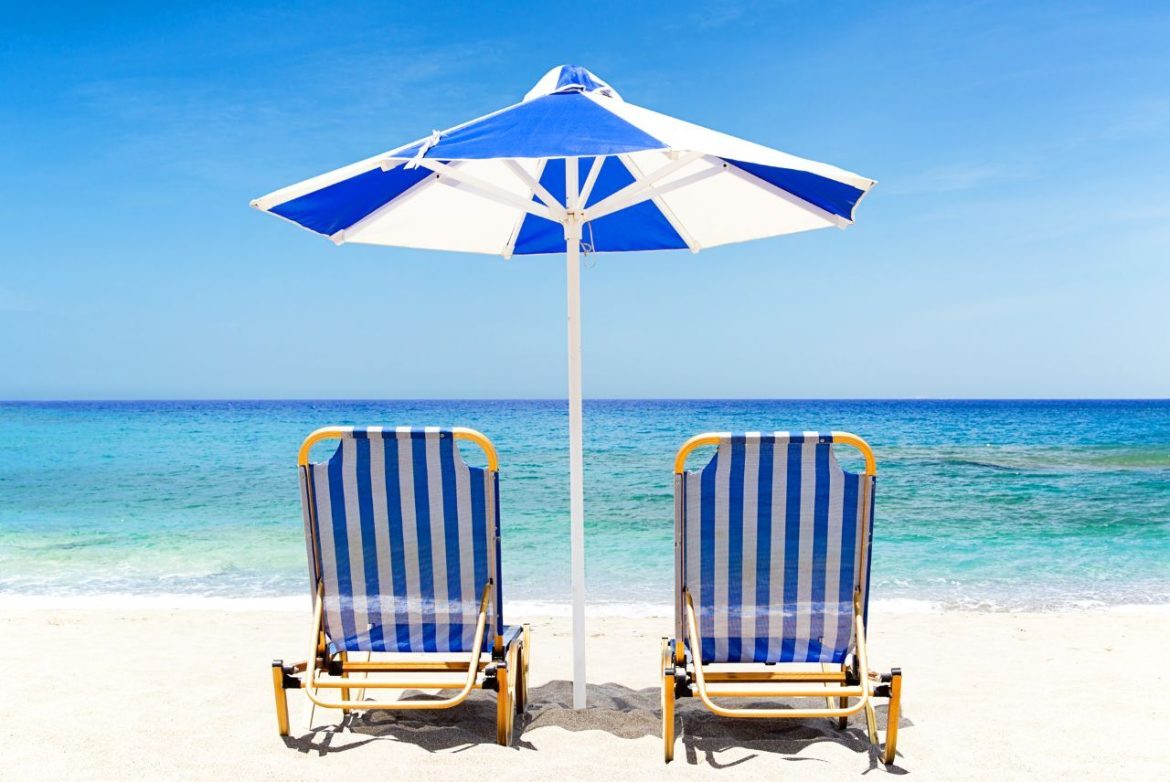 beach chair and umbrella beach chair and umbrella