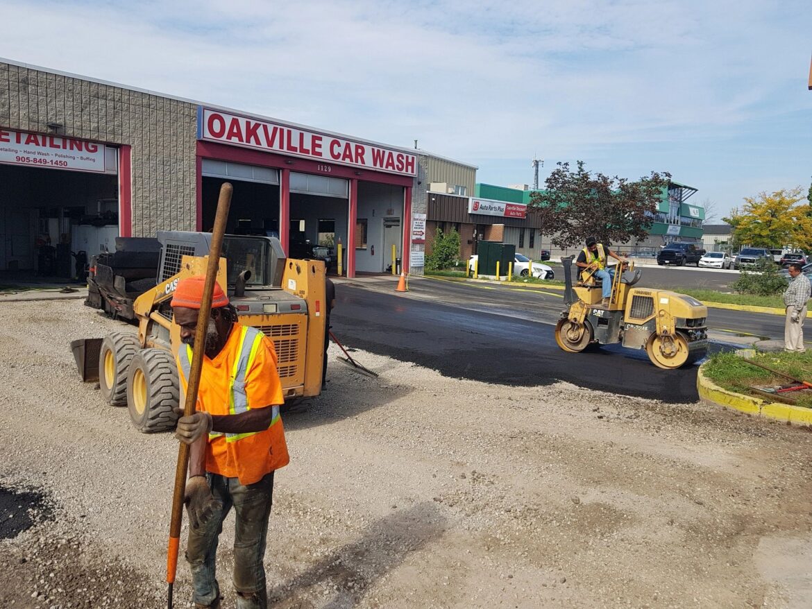 commercial asphalt paving
