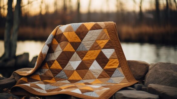 woven throw blanket